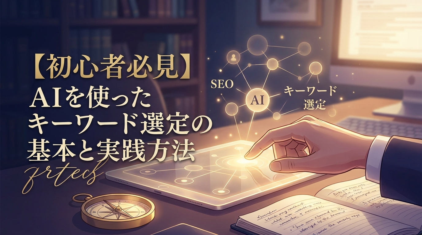【初心者必見】AIを使ったキーワード選定の基本と実践方法