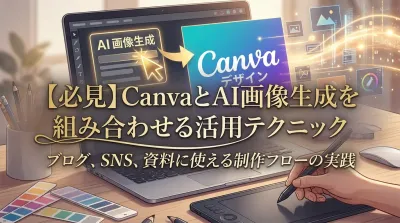 【必見】CanvaとAI画像生成を組み合わせる活用テクニック