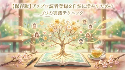 【保存版】アメブロ読者登録を自然に増やすための10の実践テクニック
