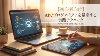 【初心者向け】AIでブログアイデアを量産する実践テクニック