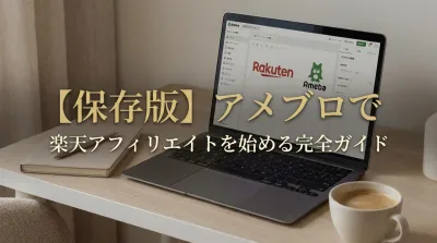【保存版】アメブロで楽天アフィリエイトを始める完全ガイド