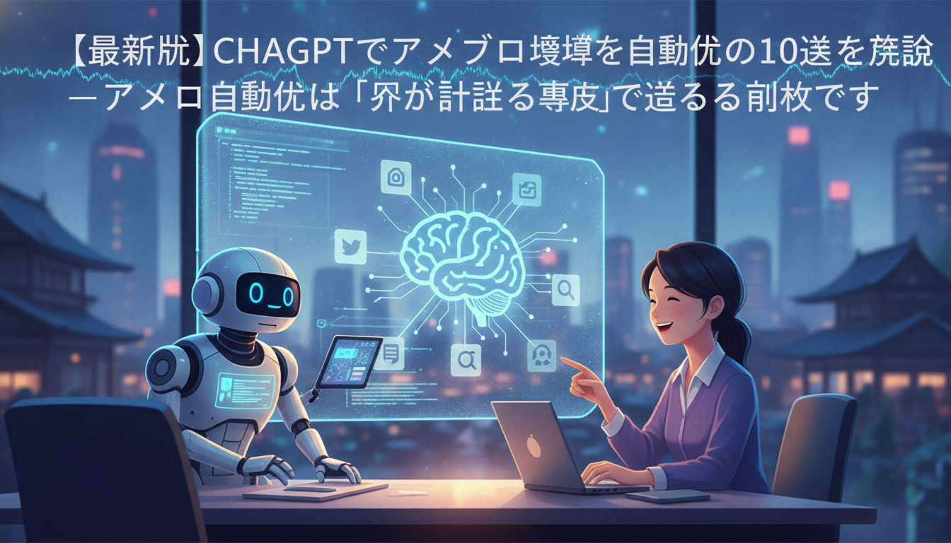 アメブロ自動化は「人が仕上げる前提」で進めるのが最適です