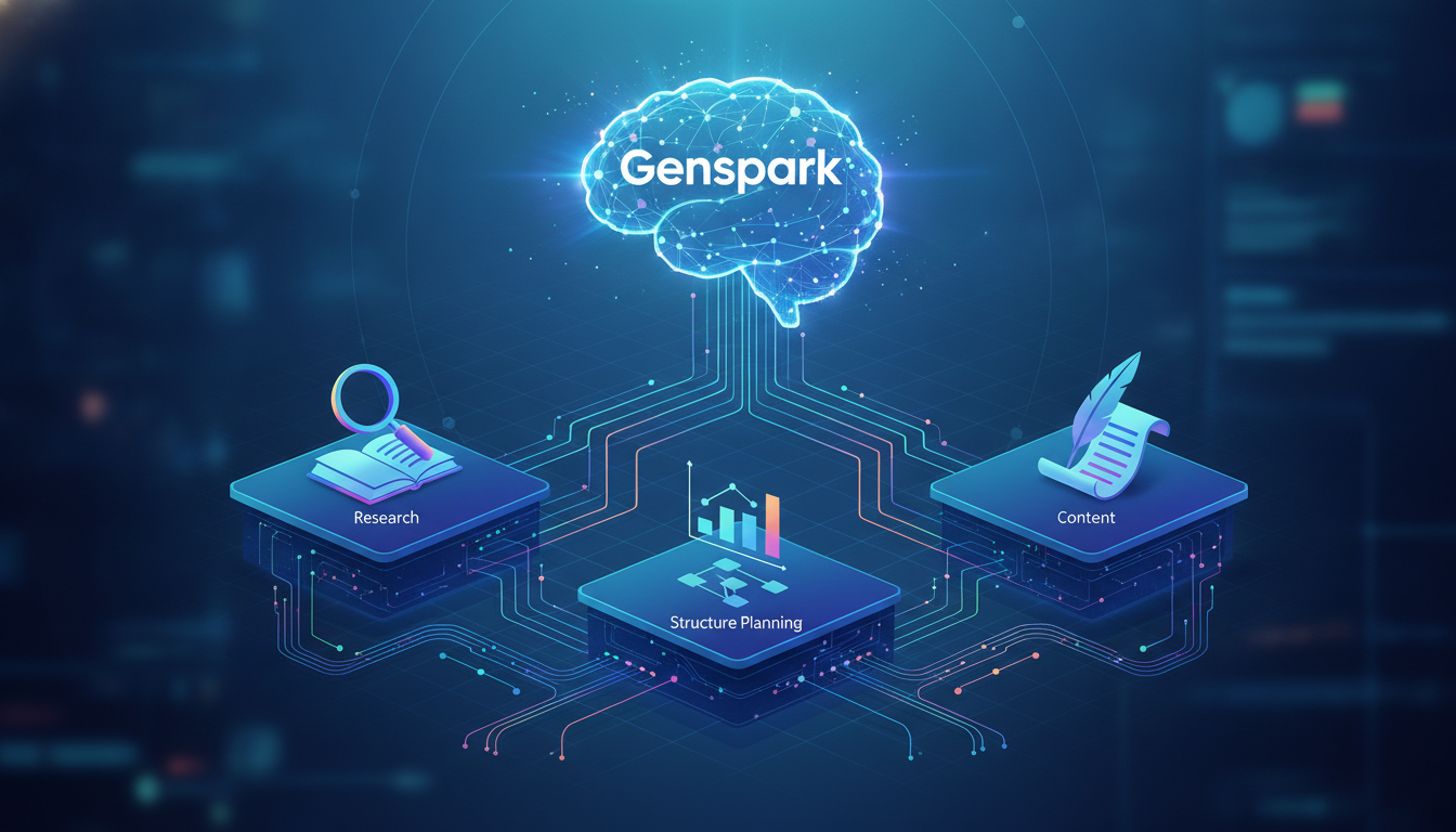 Gensparkはブログリサーチの土台づくりに向いています