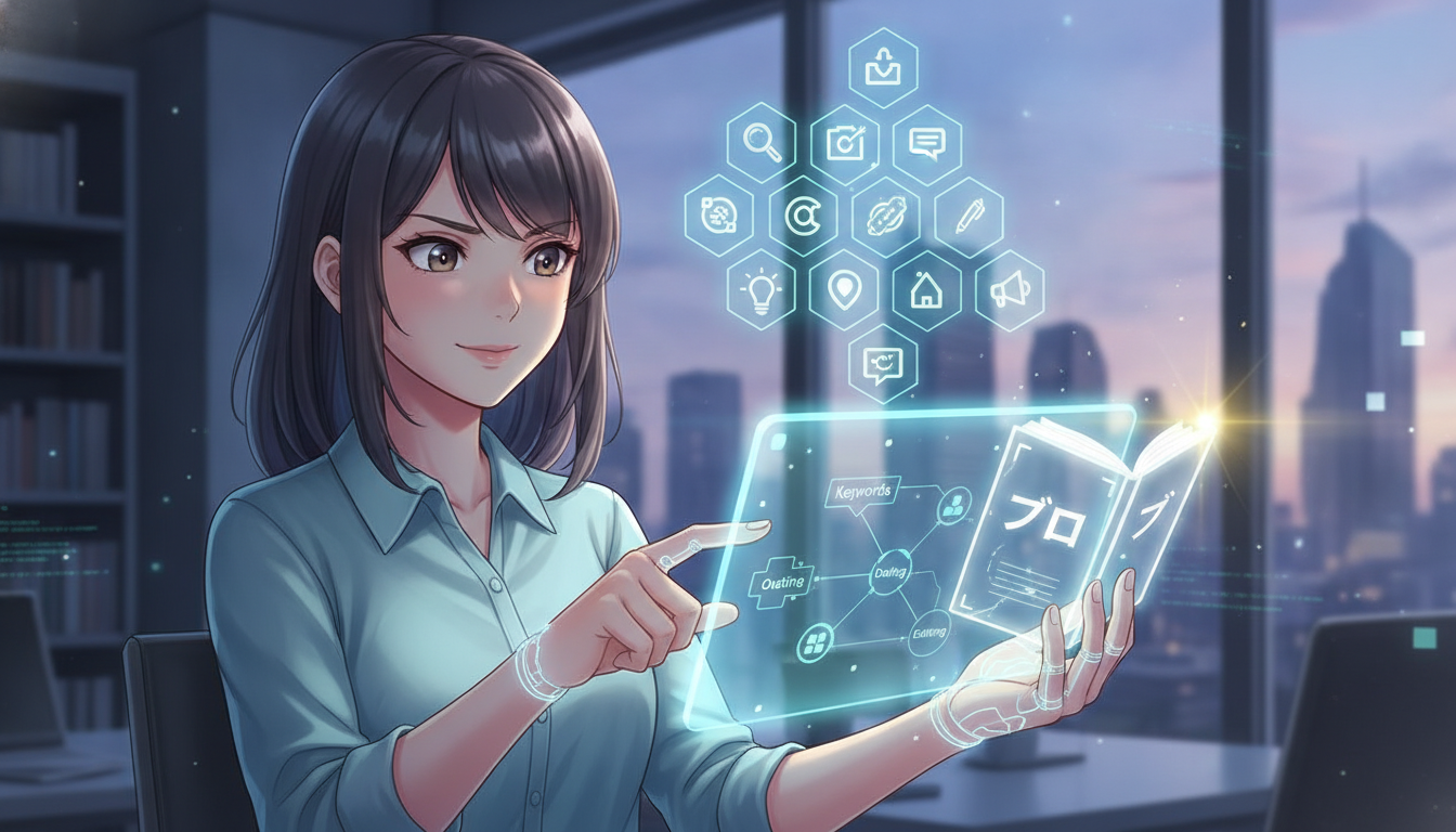 使いやすい理由は、記事制作の全工程を分けて任せられるからです