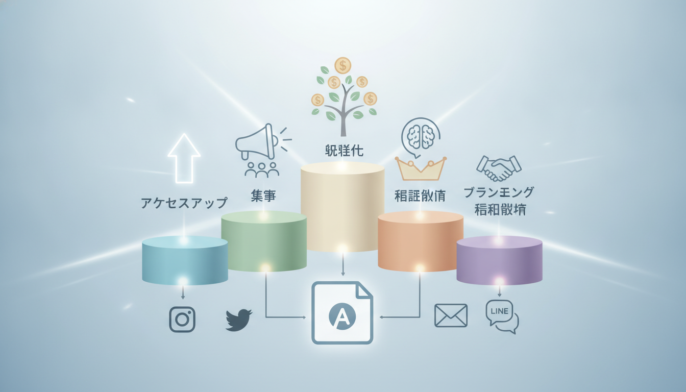 成功事例に共通する5つの土台