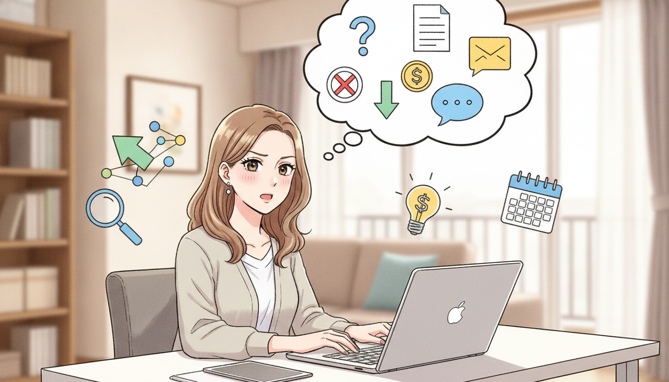 悩みが起こる背景を理解すると対策しやすくなります