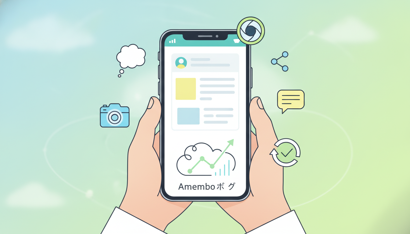 スマホだけでもアメブロ運営は十分可能です