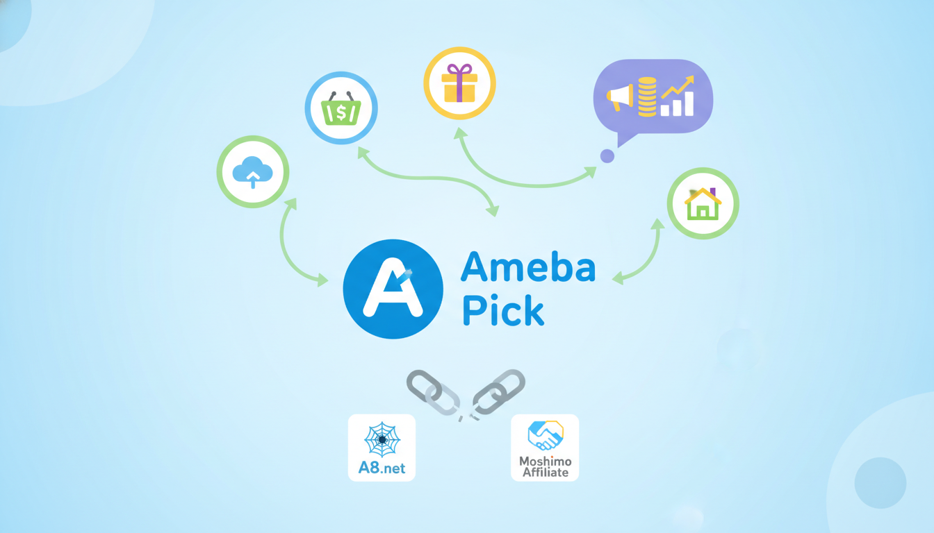 アメブロでASPを活用するならAmeba Pick中心が基本です