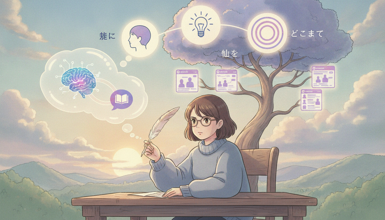 最初に決めるべきは「誰に」「何を」「どこまで」届けるかです