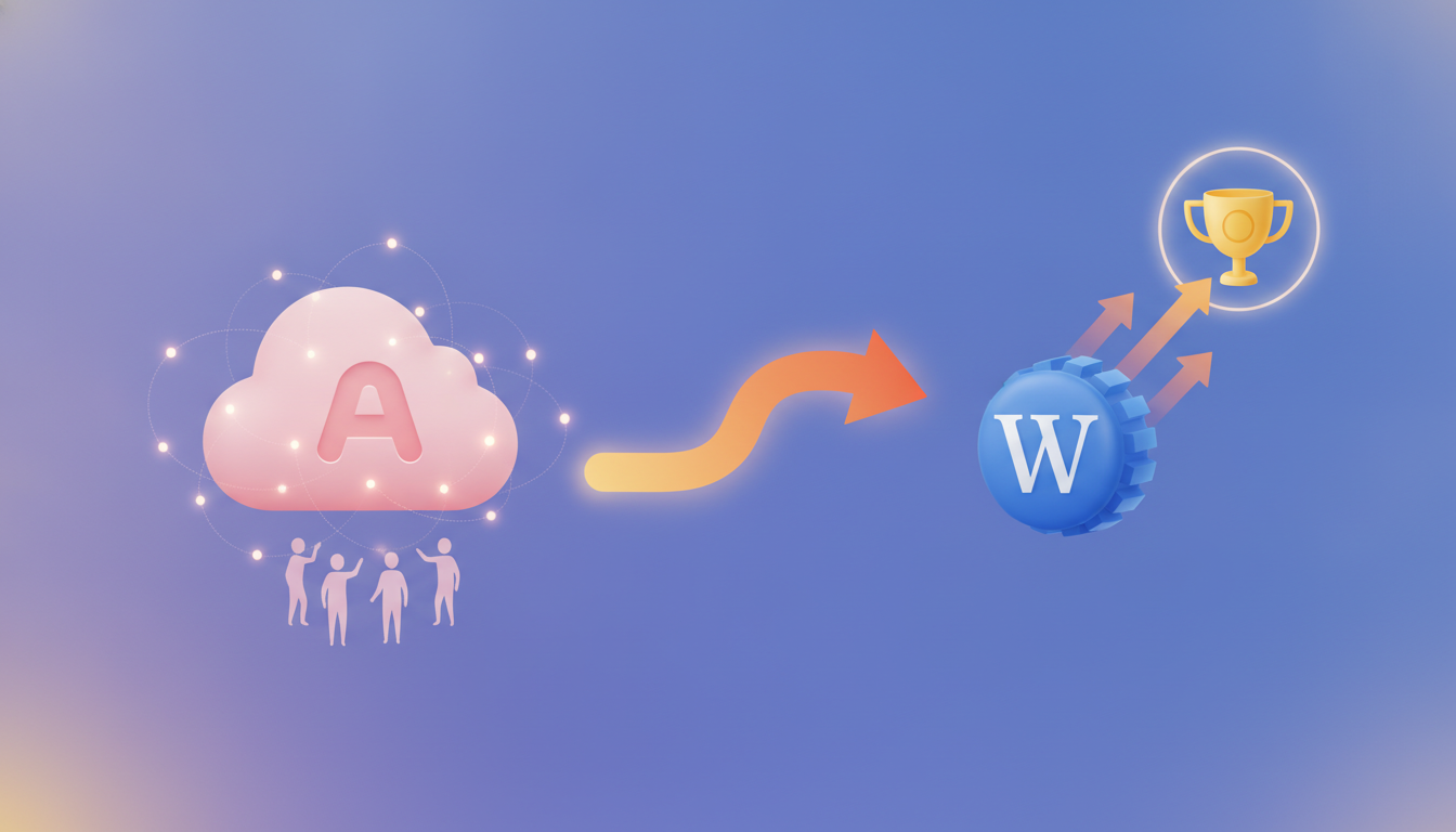 役割を分けて運営し、成約はWordPressへ集約する形が有力です