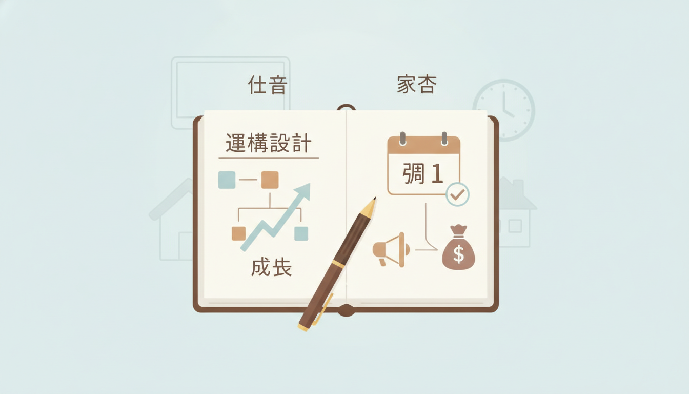 成果が出るかどうかは更新頻度より運営設計で決まります