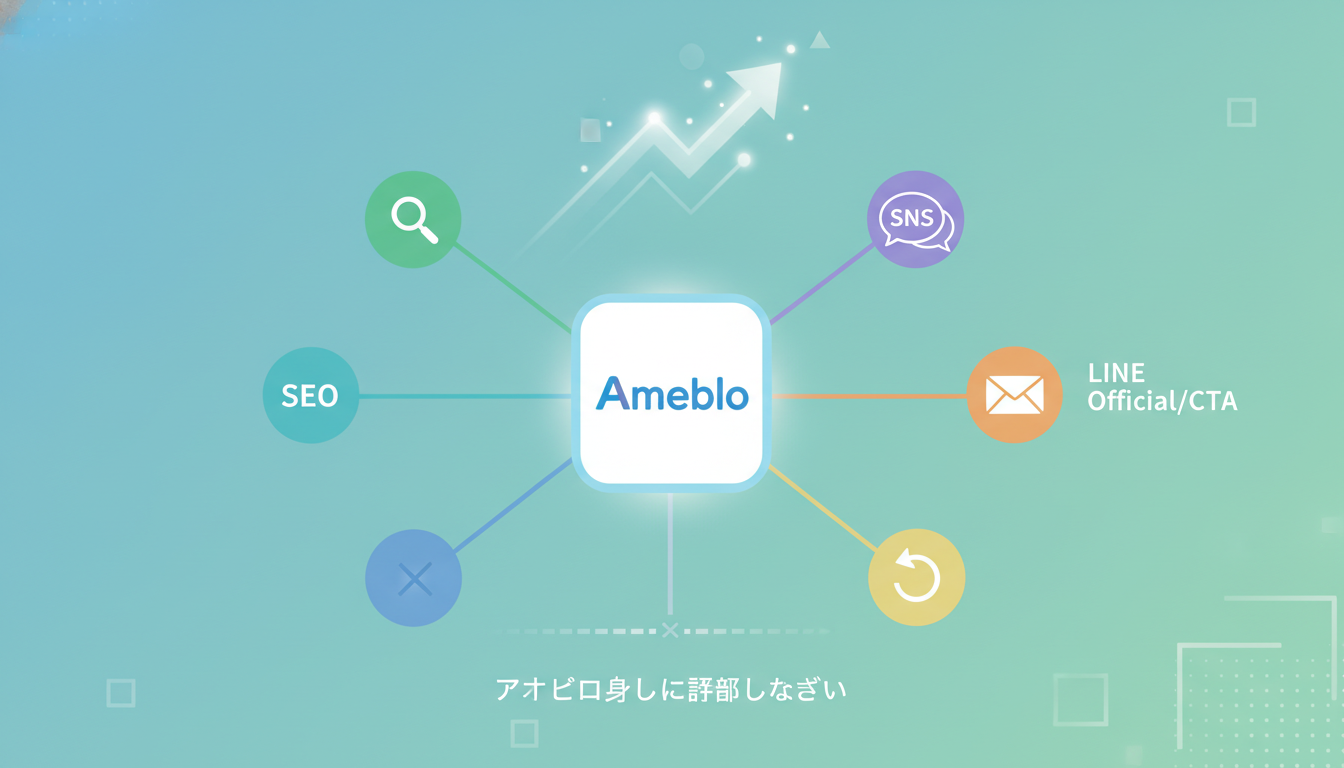 アメブロ単体では伸びにくい理由があります
