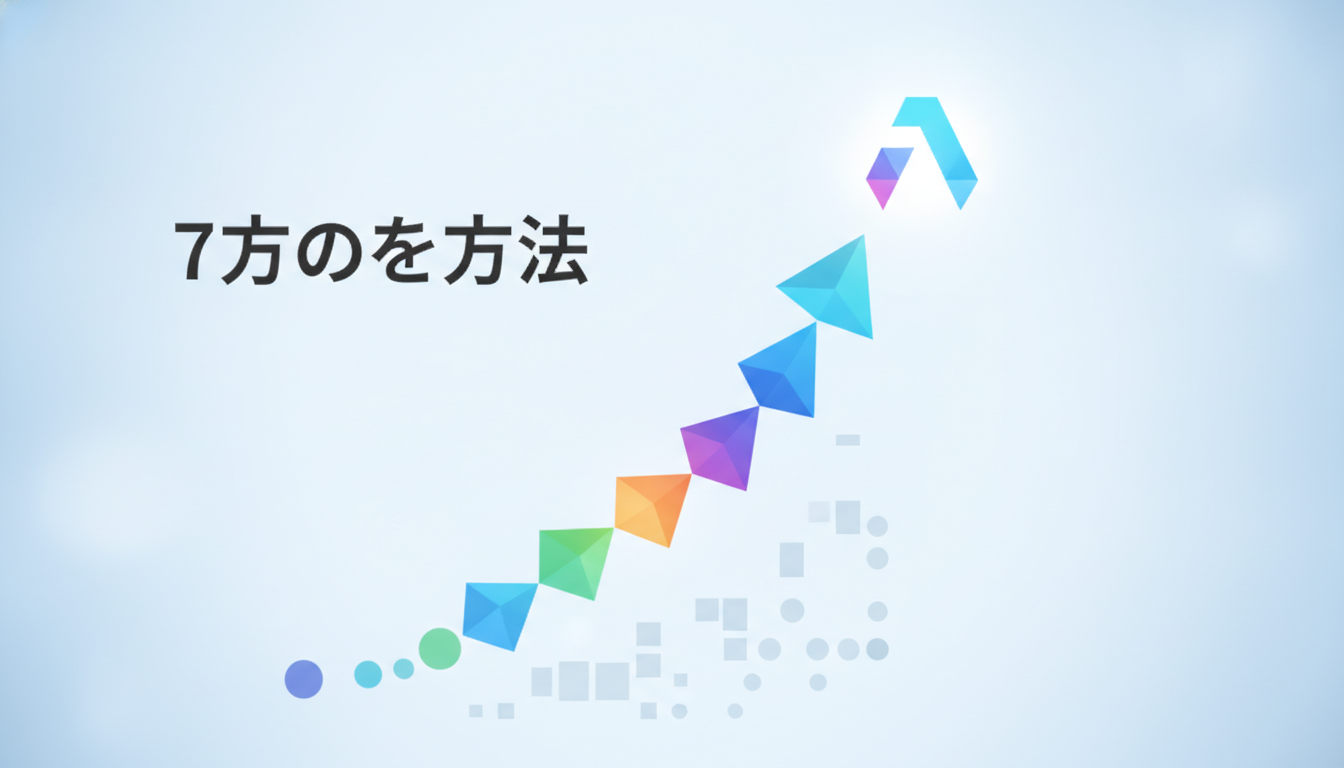 7つの方法を無理なく回すための進め方